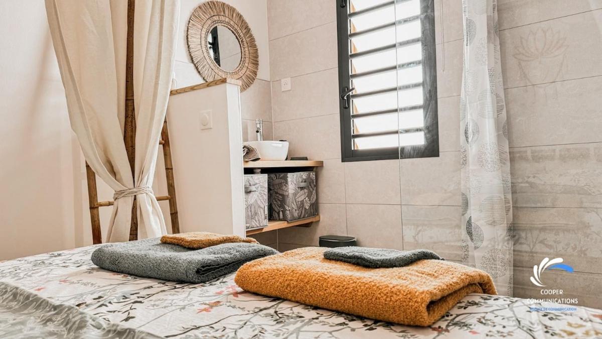 Chalet Tikaz Sandjo Entre-Deux Ngoại thất bức ảnh